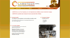 Desktop Screenshot of labotech.be